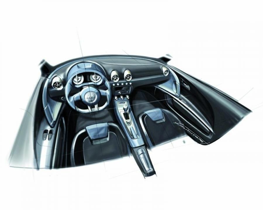Эскиз Audi Metroproject Quattro Concept 2007 года  (фото 34 из 42)